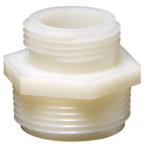 TA776 Tuff-Lite™ Male GHT x Male NPT Adapter TA776 Nylon Tuff-Lite™ Male GHT x Male NPT Adapter